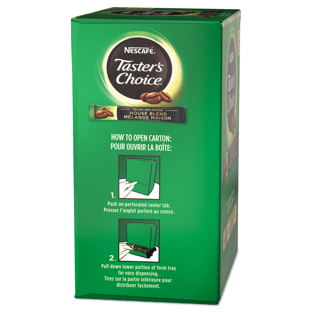 Taster's Choice Stick Pack, Decaf, 0.06oz, 80/Box