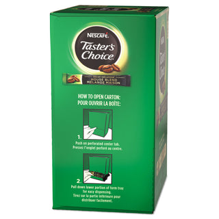 Taster's Choice Stick Pack, Decaf, 0.06oz, 80/Box