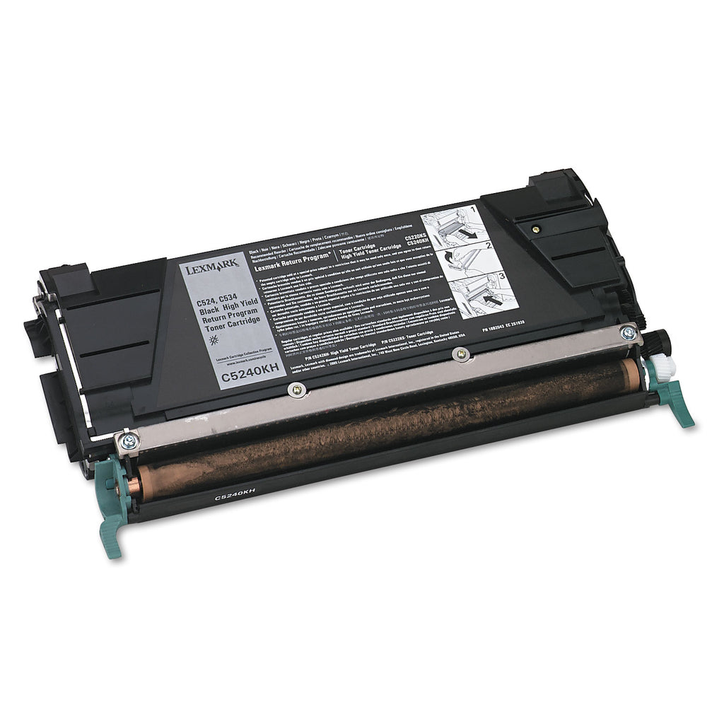 C5240KH Return Program High-Yield Toner, 8,000 Page-Yield, Black