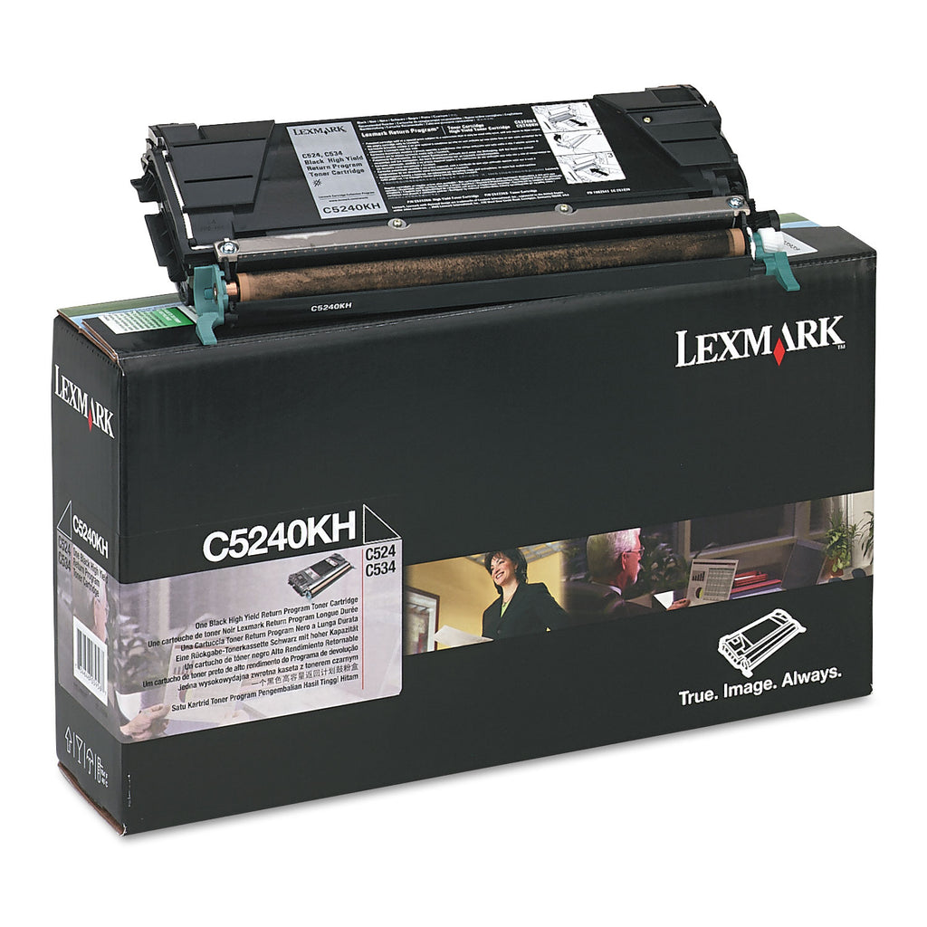C5240KH Return Program High-Yield Toner, 8,000 Page-Yield, Black