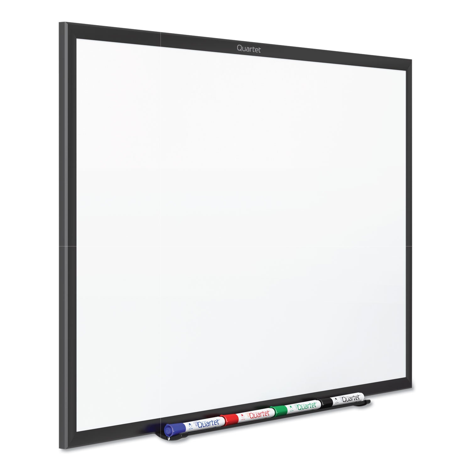 Classic Series Total Erase Dry Erase Boards, 72 x 48, White Surface, Black Aluminum Frame - 