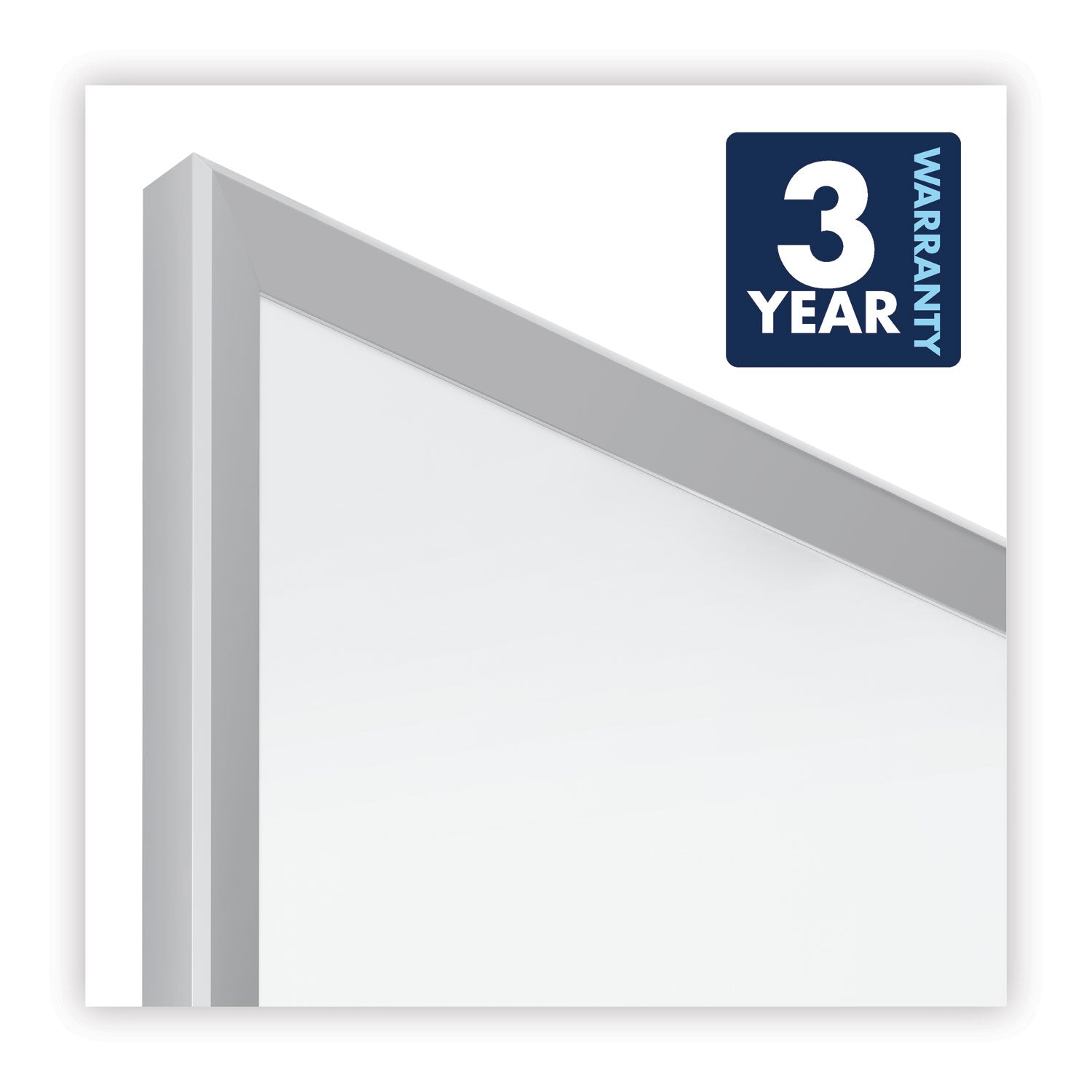 Classic Series Total Erase Dry Erase Boards, 72 x 48, White Surface, Silver Anodized Aluminum Frame - 