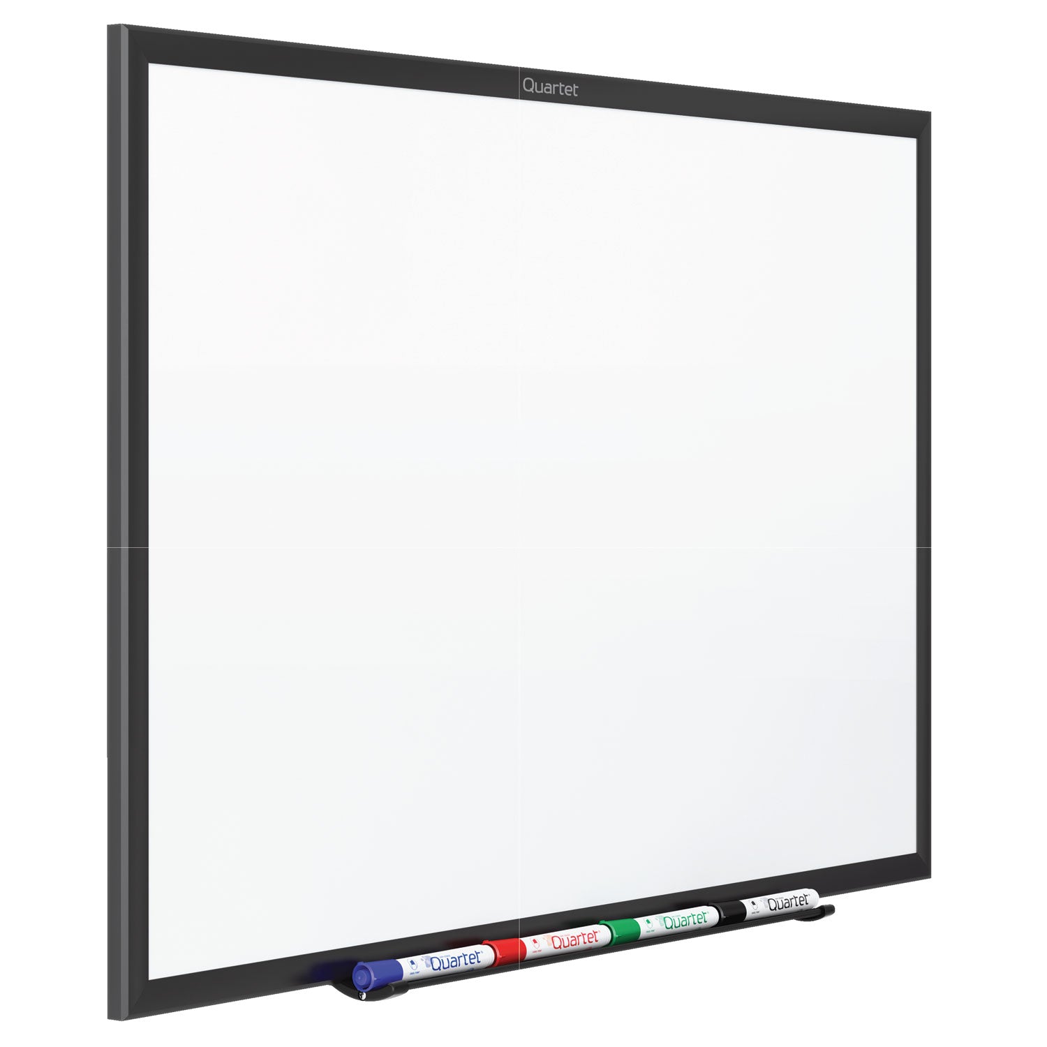 Classic Series Nano-Clean Dry Erase Board, 48 x 36, White Surface, Black Aluminum Frame - 