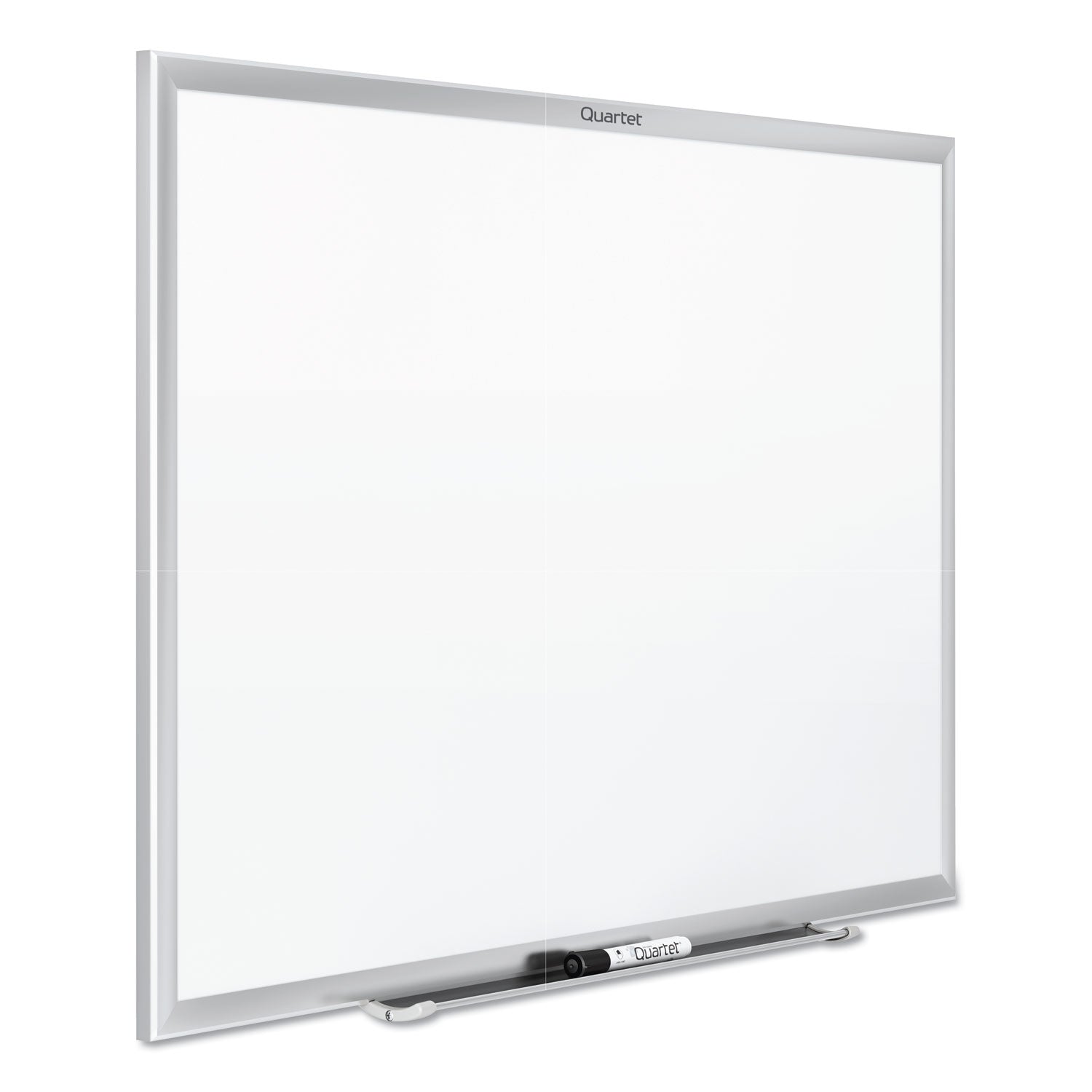 Classic Series Nano-Clean Dry Erase Board, 24 x 18, White Surface, Silver Aluminum Frame - 