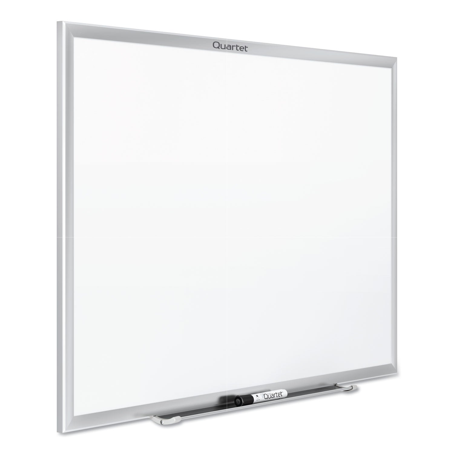 Classic Series Total Erase Dry Erase Boards, 24 x 18, White Surface, Silver Anodized Aluminum Frame - 