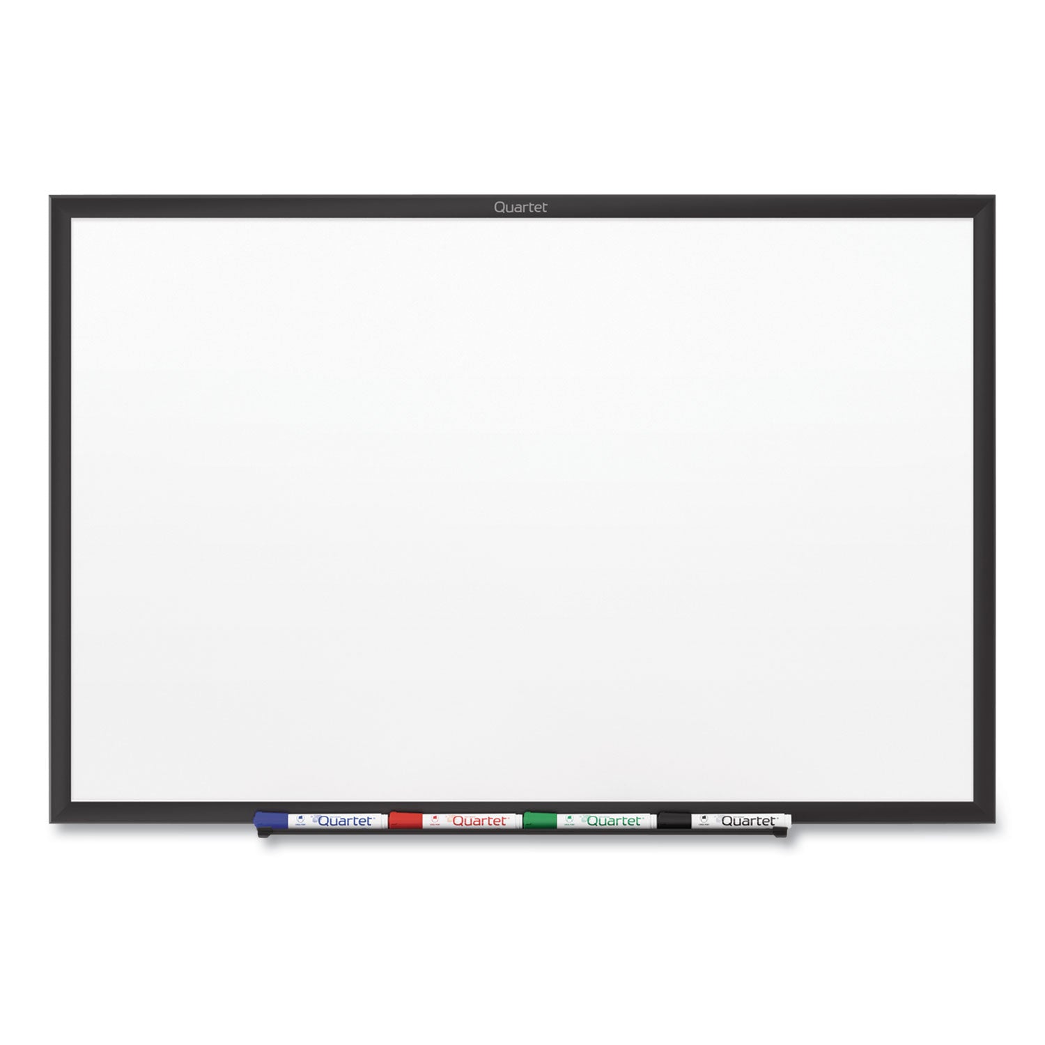 Classic Series Nano-Clean Dry Erase Board, 24 x 18, White Surface, Black Aluminum Frame - 