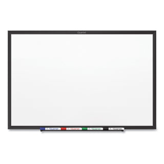 Classic Series Nano-Clean Dry Erase Board, 24 x 18, White Surface, Black Aluminum Frame - 