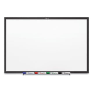 Classic Series Nano-Clean Dry Erase Board, 36 x 24, White Surface, Black Aluminum Frame - 
