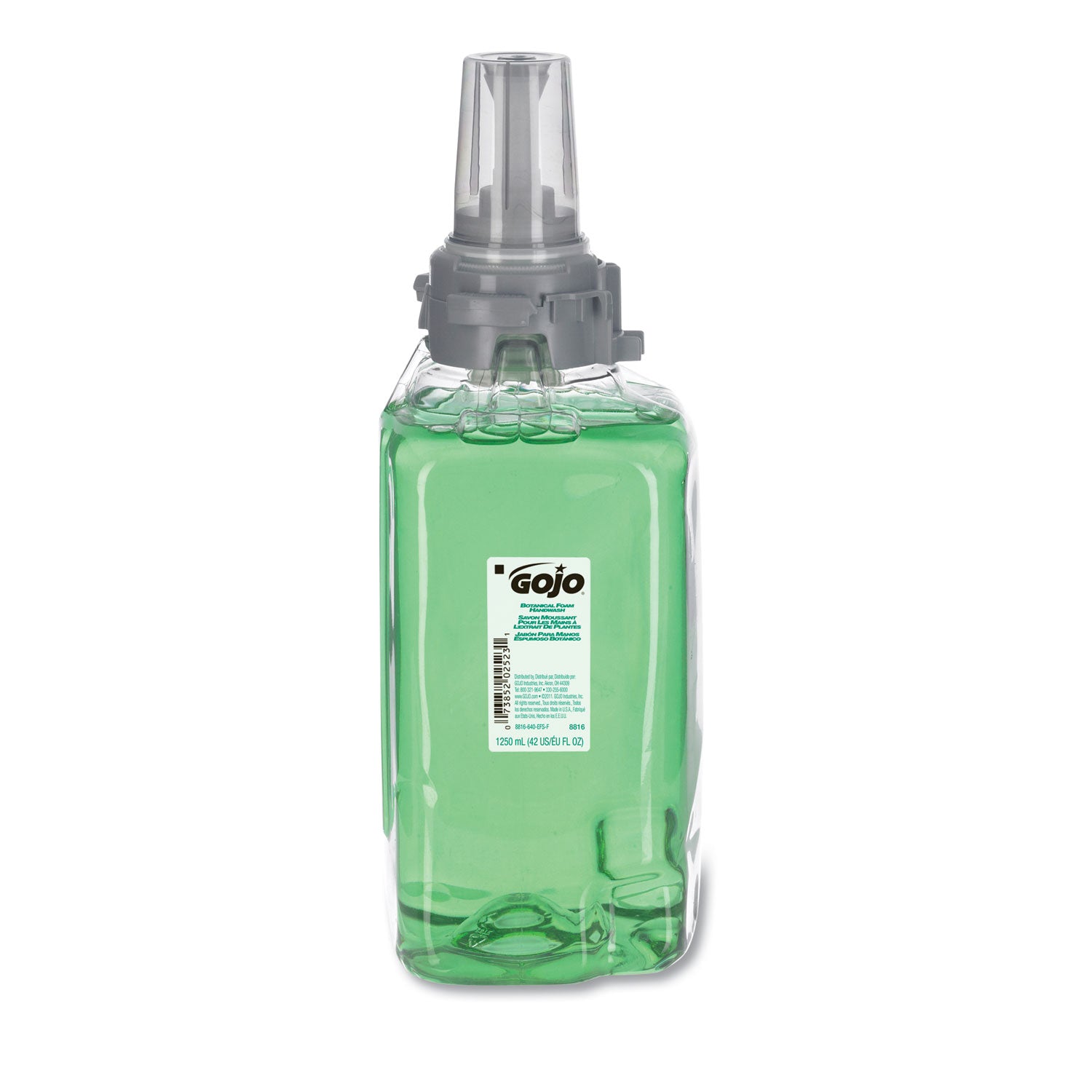 botanical-foam-handwash-refill-for-adx-12-dispenser-botanical-scent-1250-ml-3-carton_goj881603ct - 1