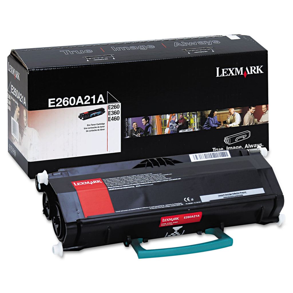 E260A21A Toner, 3,500 Page-Yield, Black