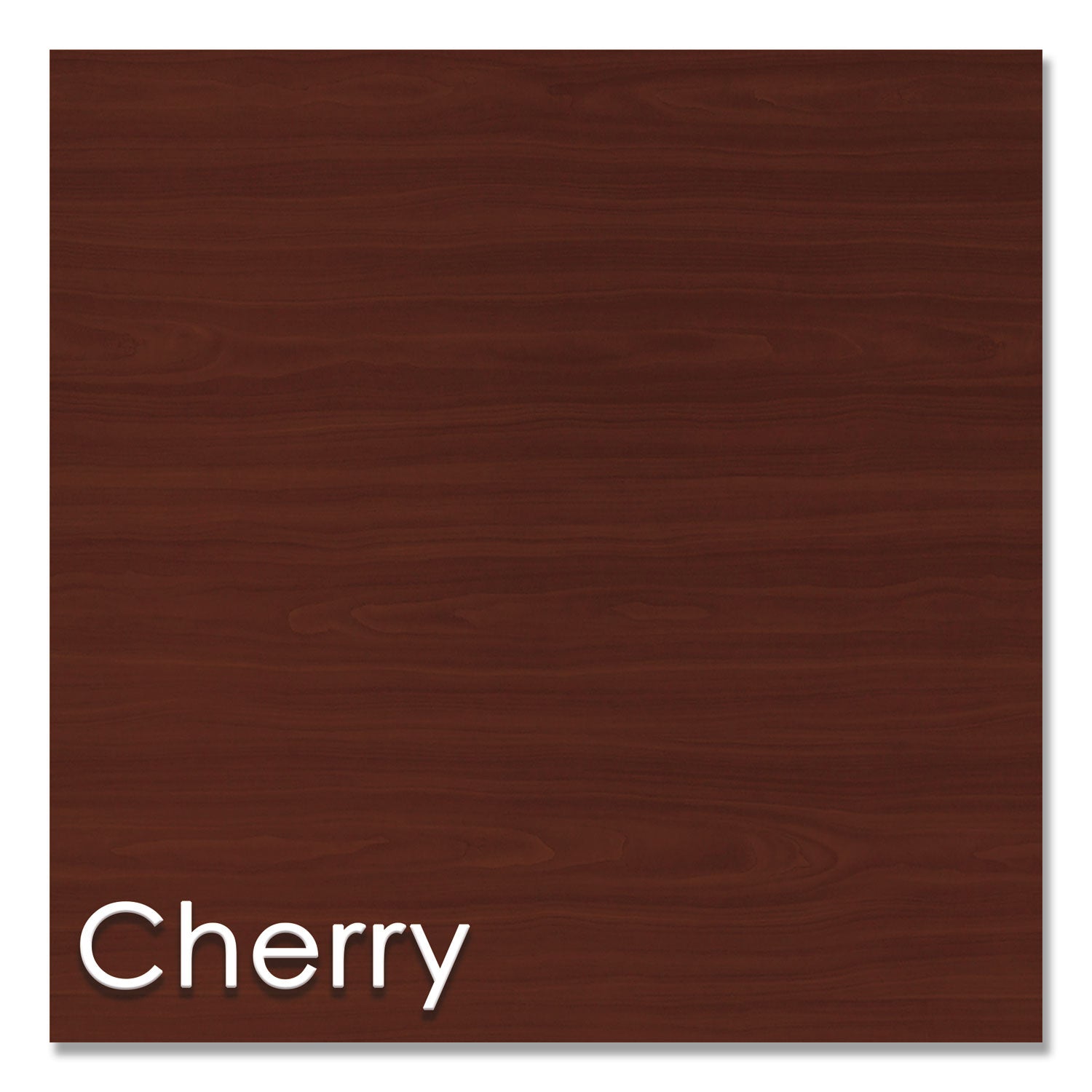 Study Carrell Add On, 1-Leg, 31.25 x 23.25 x 45.25, Cherry
