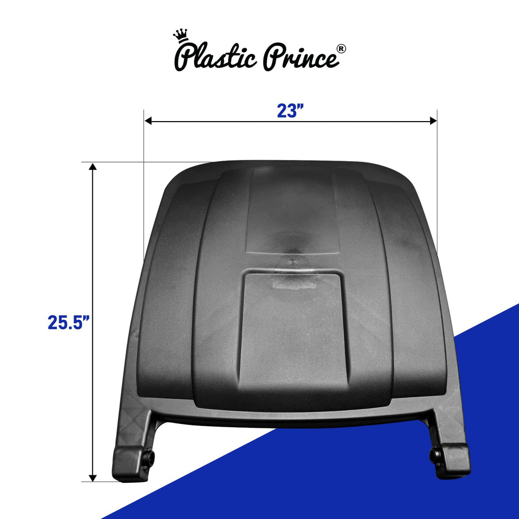 Replacement Lid for Plastic Prince 50 Gallon Rollout Container