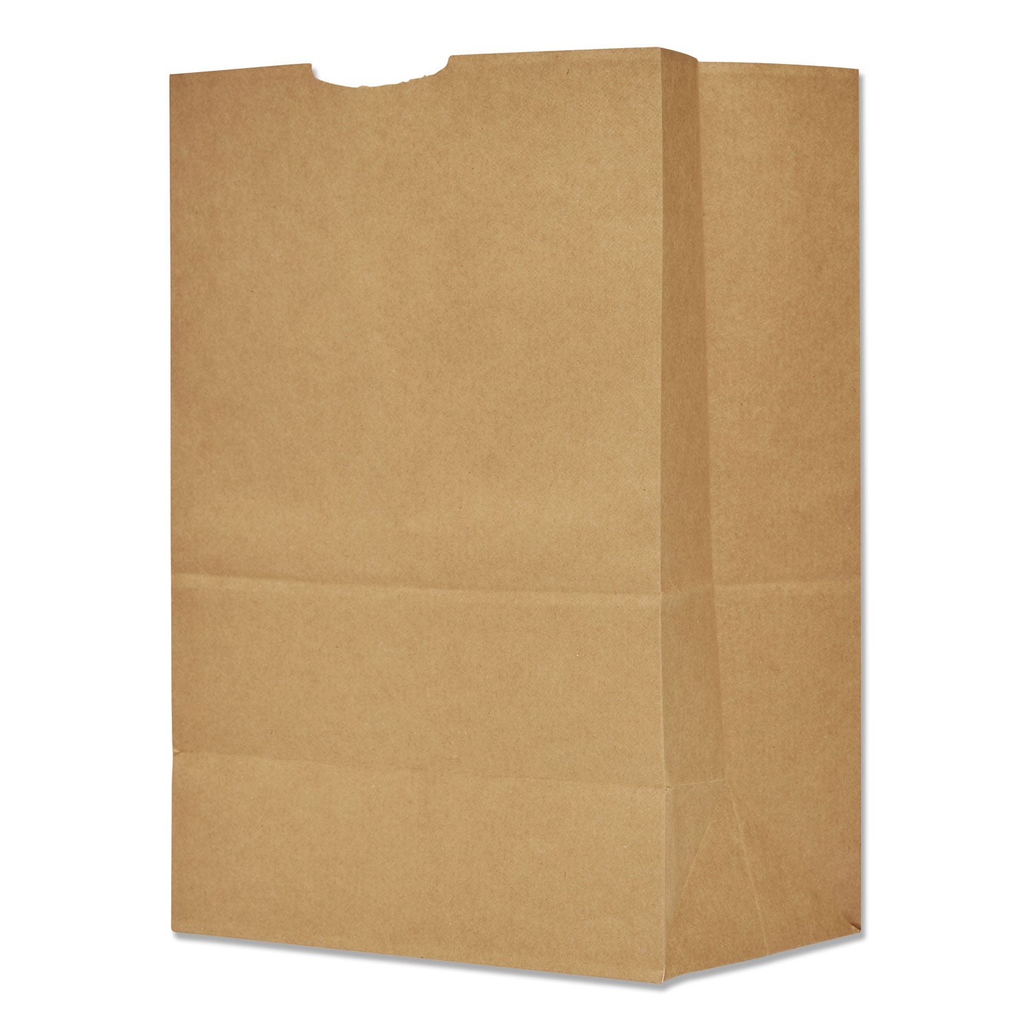 grocery-paper-bags-75-lb-capacity-1-6-bbl-12-x-7-x-17-kraft-400-bags_bagsk1675 - 2