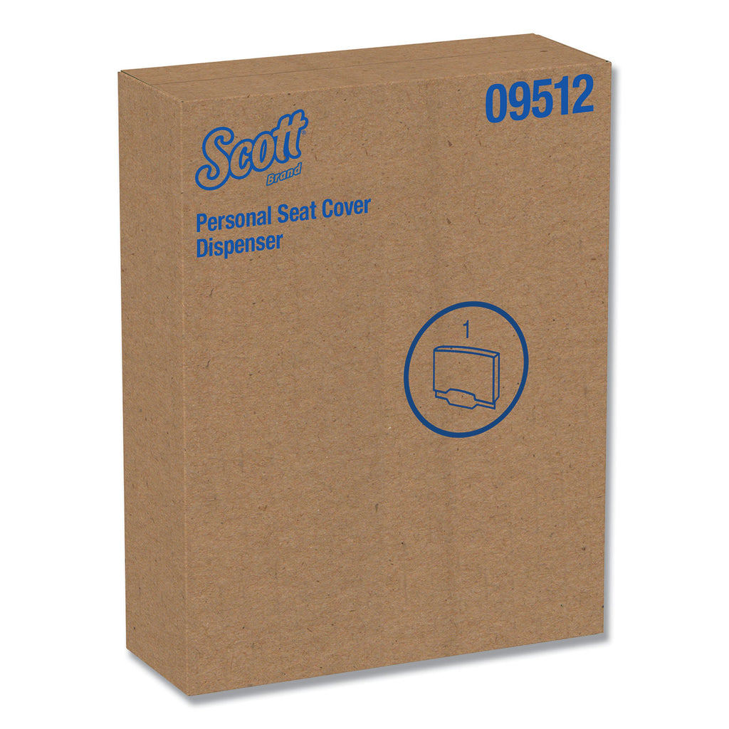 Personal Seat Cover Dispenser, 16.6 x 2.5 x 12.3, Stainless Steel