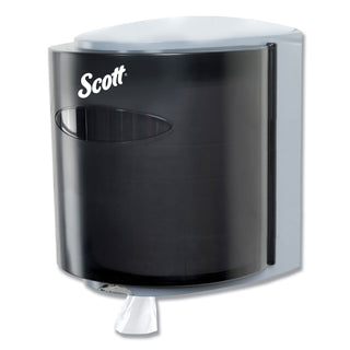 Roll Center Pull Towel Dispenser, 10.3 x 9.3 x 11.9, Smoke/Gray