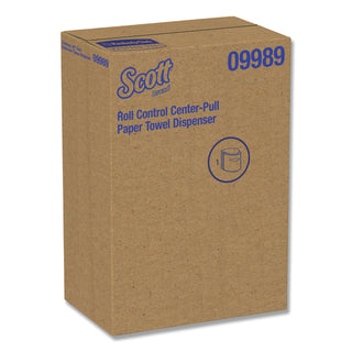 Roll Center Pull Towel Dispenser, 10.3 x 9.3 x 11.9, Smoke/Gray - 