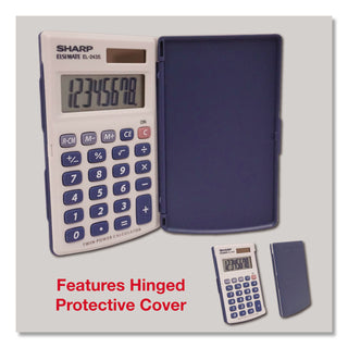 EL-243SB Solar Pocket Calculator, 8-Digit LCD - 