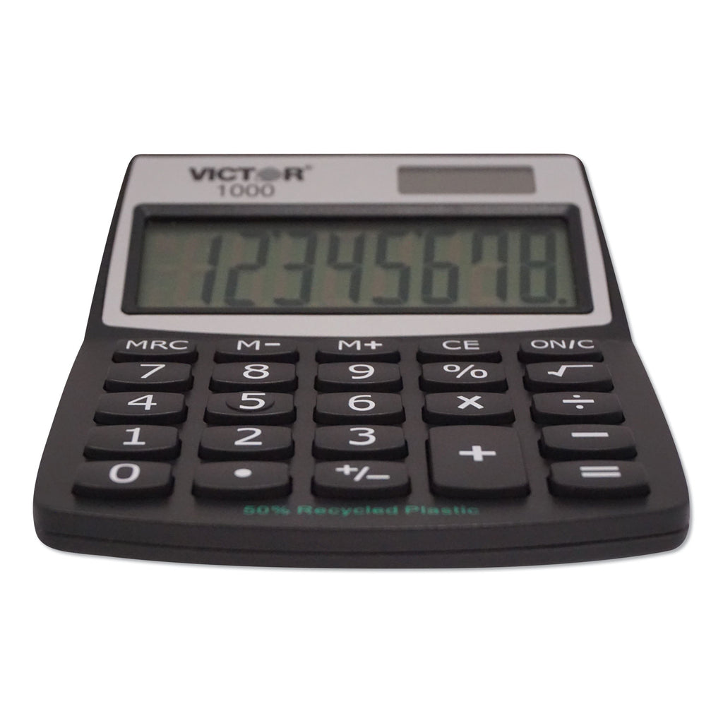 1000 Minidesk Calculator, 8-Digit LCD