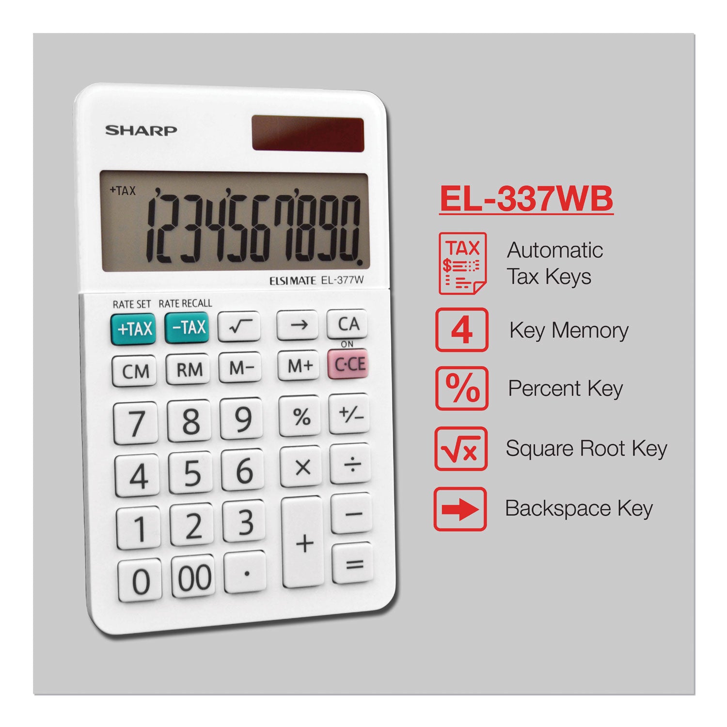 el-377wb-large-pocket-calculator-10-digit-lcd_shrel377wb - 2