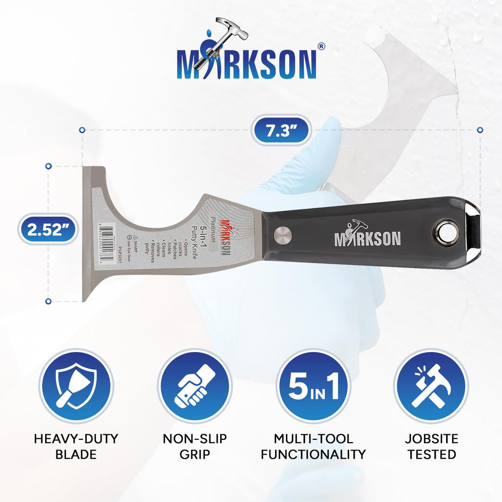 Platinum 5 IN 1 SS Blade Putty Knife
