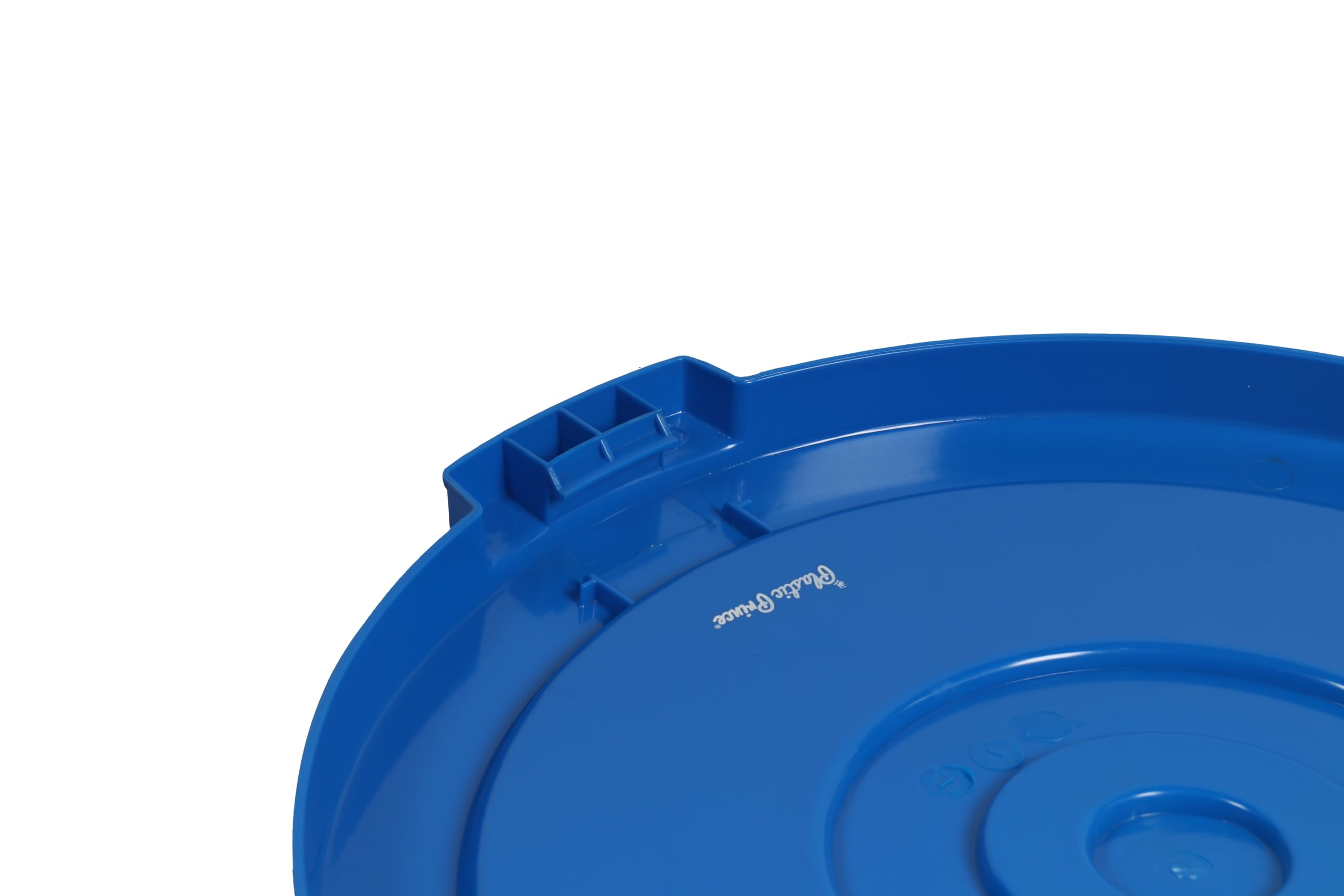 Blue Lid for 20 Gal Round Trash Can