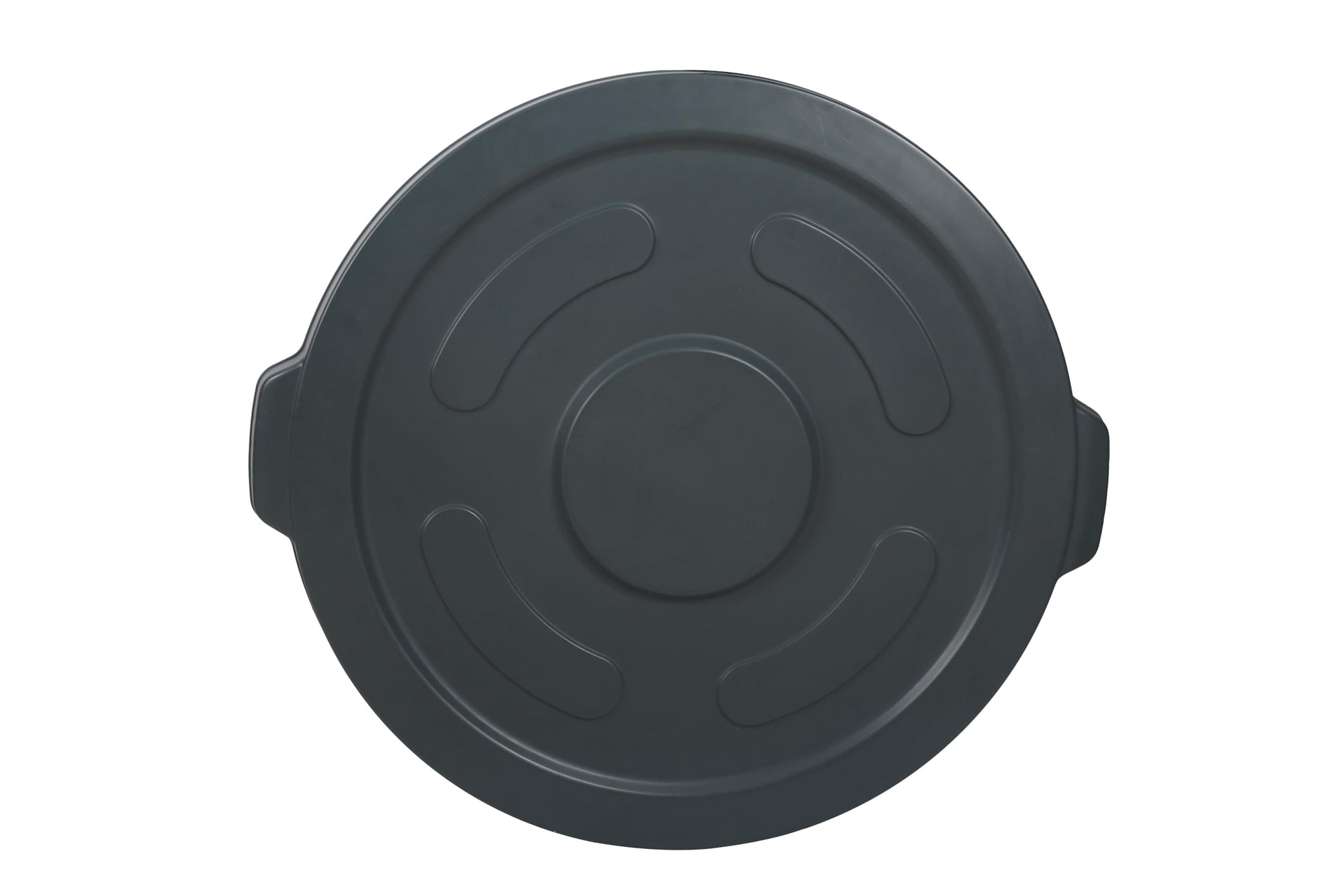 Lid for 55 Gal Round Trash Can, Gray