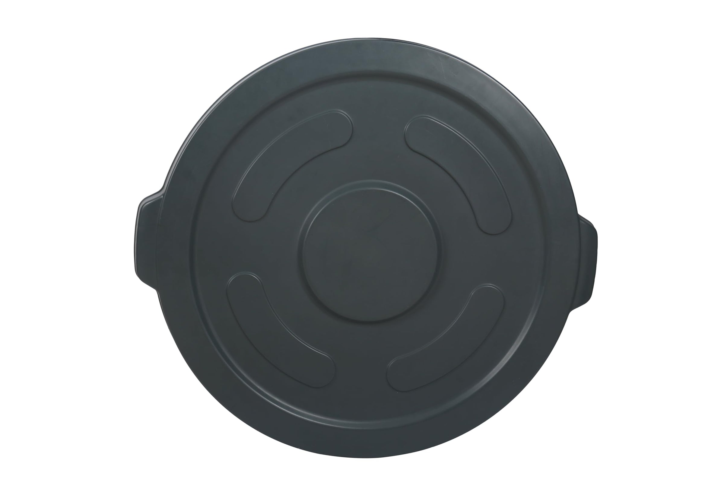 Lid for 55 Gal Round Trash Can, Gray