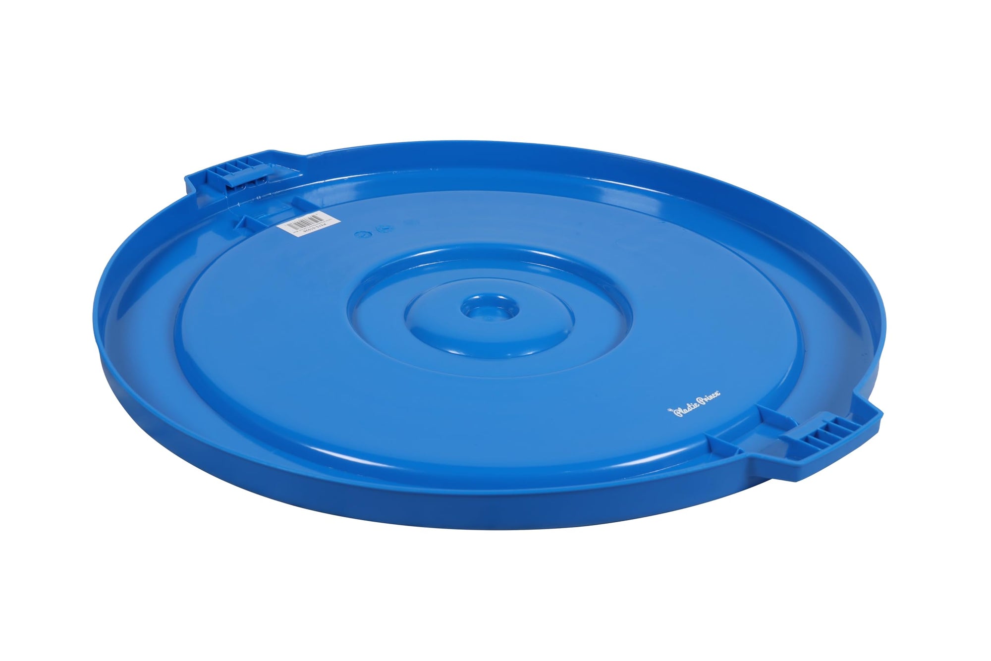 Lid for 32 Gal Round Trash Can, Blue