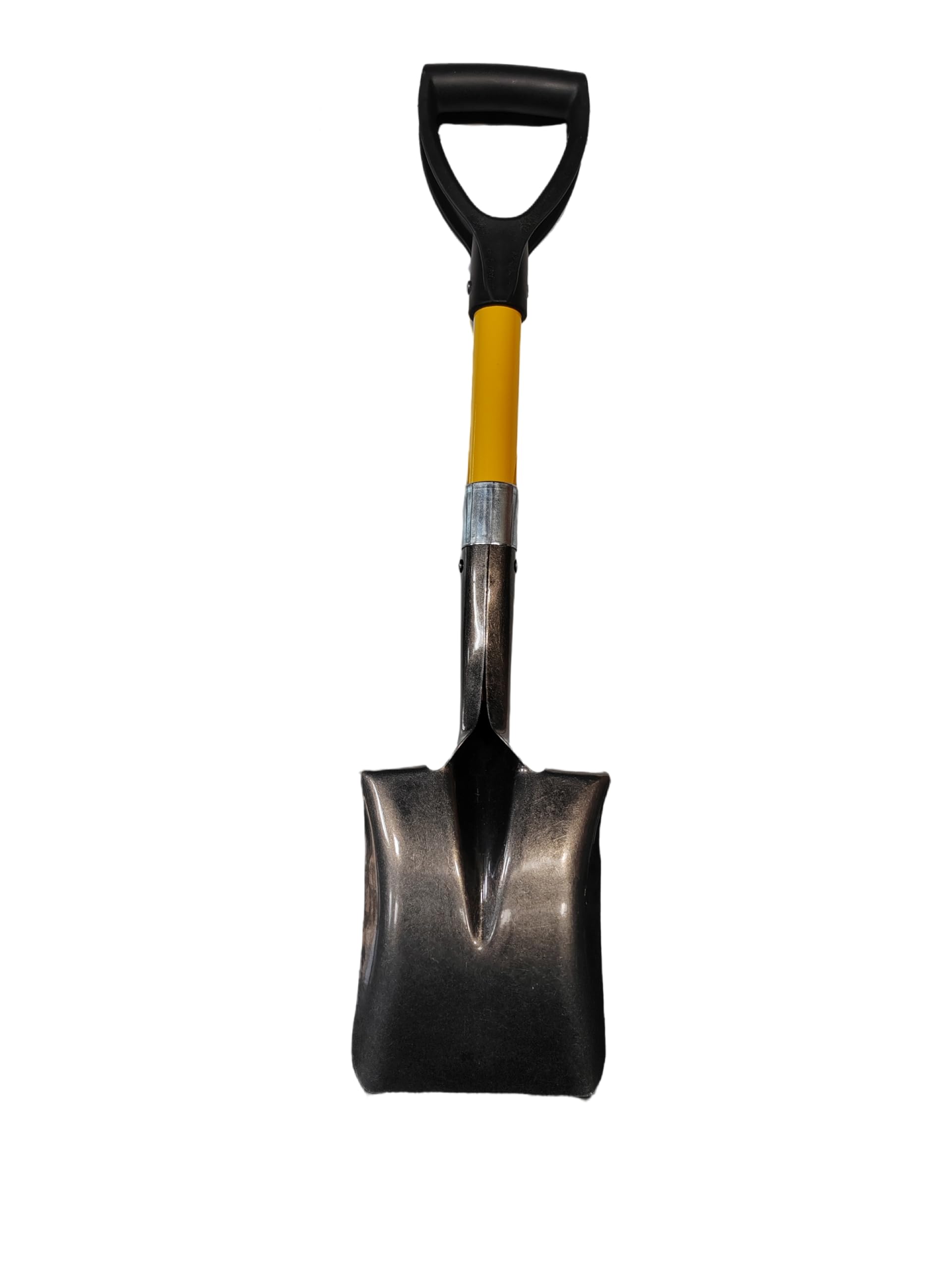 27" Square Short Transfer Shovel with Fiberglass Handle & Plastic D-Grip