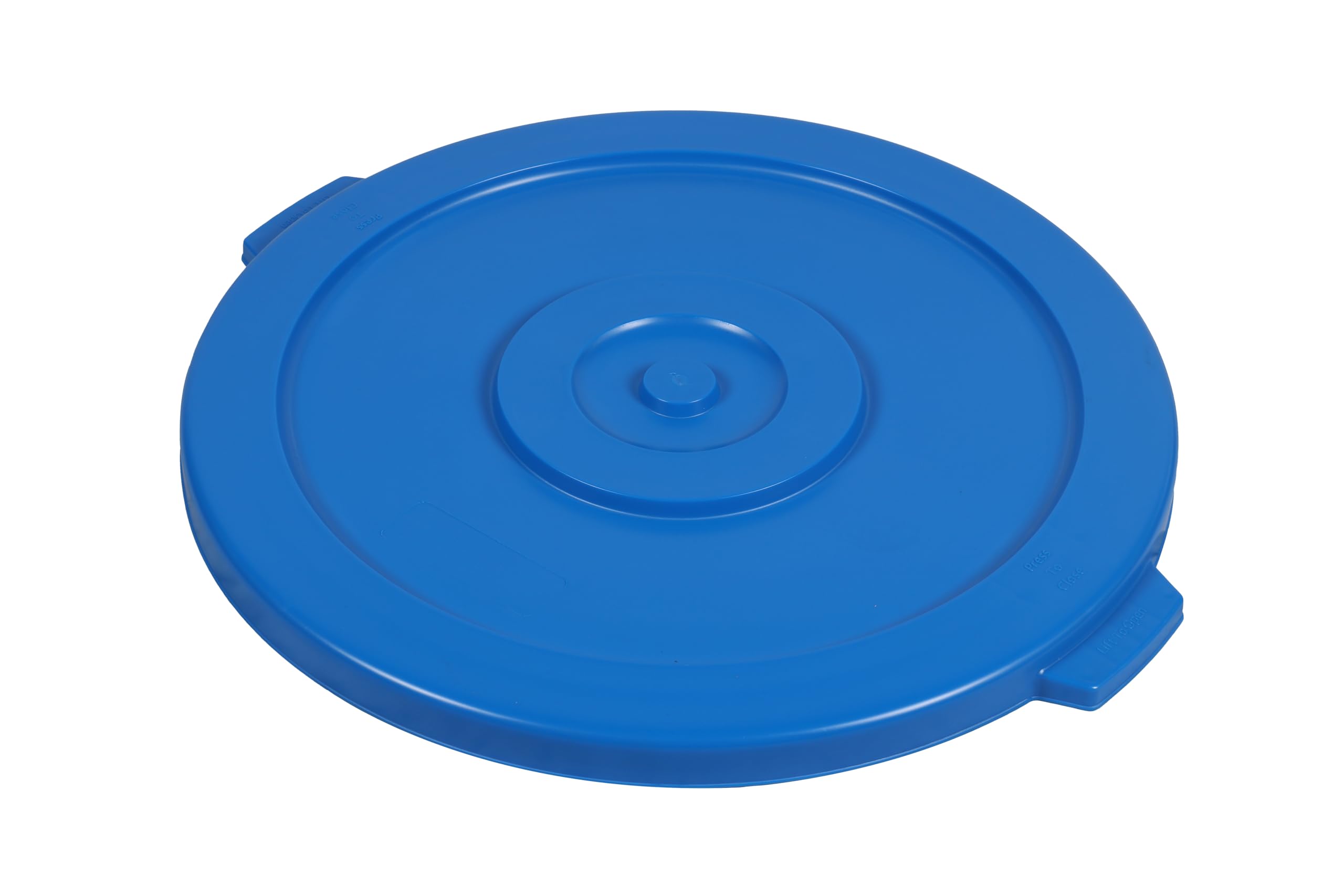 Lid for 44 Gal Round Trash Can, Blue