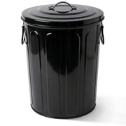 5 Gallon Metal Trash Can with Lid | Rust-Resistant