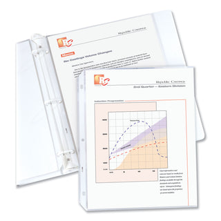 standard-weight-polypropylene-sheet-protectors-clear-2-11-x-85-100-box_cli62027 - 1