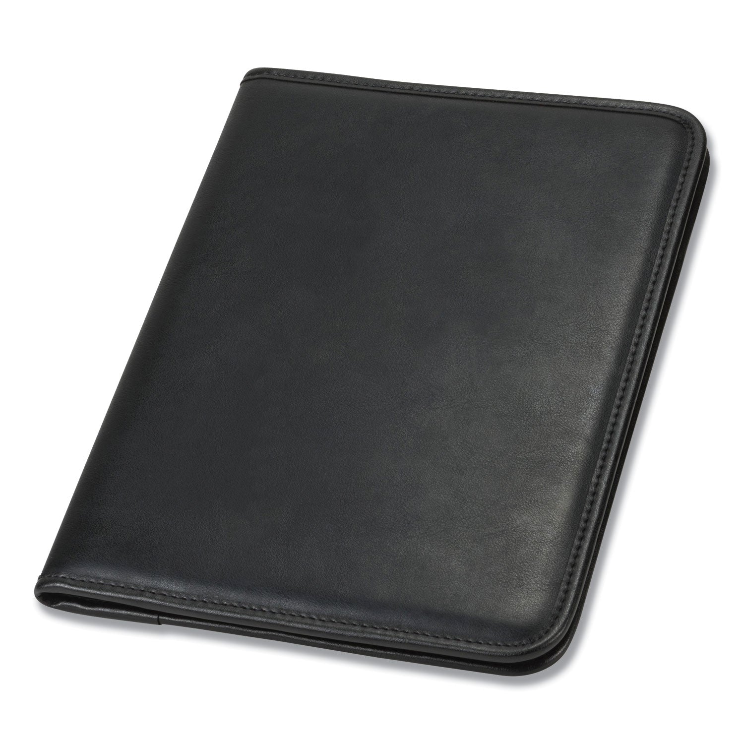 Professional Padfolio, Storage Pockets/Card Slots, Writing Pad, Black - 