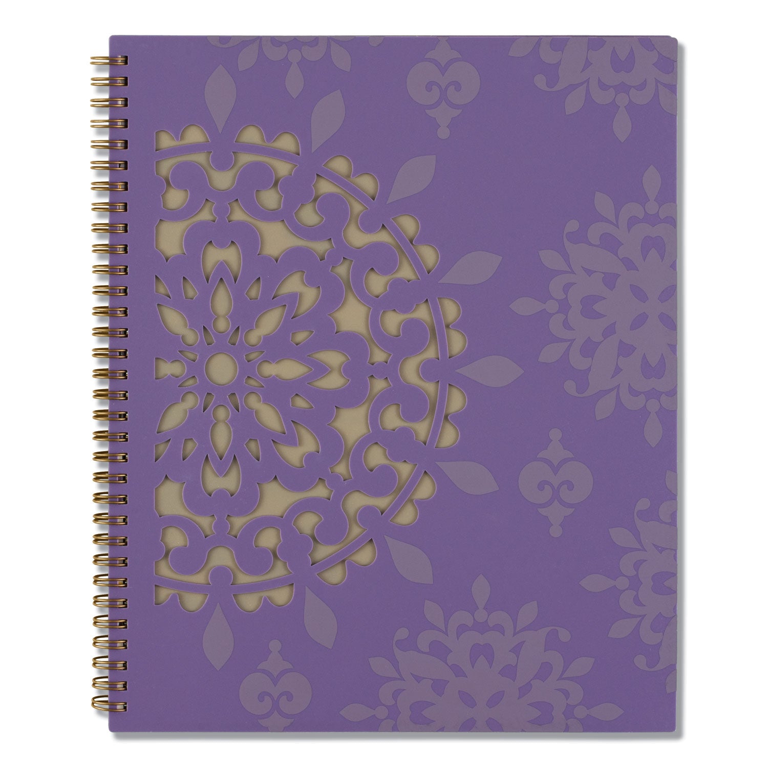 Vienna Weekly/Monthly Appointment Book, Vienna Geometric Artwork, 11 x 8.5, Purple/Tan Cover, 12-Month (Jan to Dec): 2024 - 8