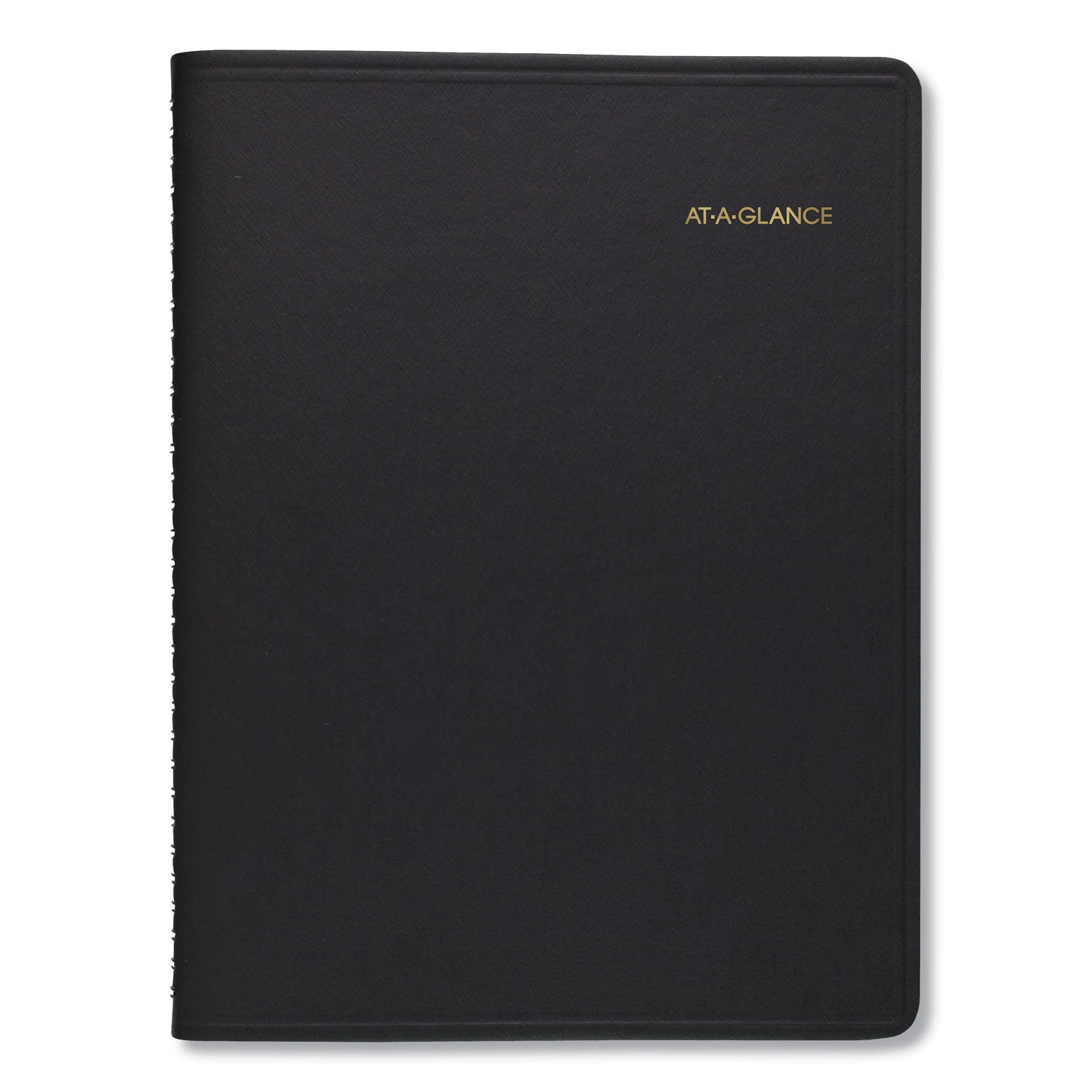 Two-Person Group Daily Appointment Book, 11 x 8, Black Cover, 12-Month (Jan to Dec): 2024 - 