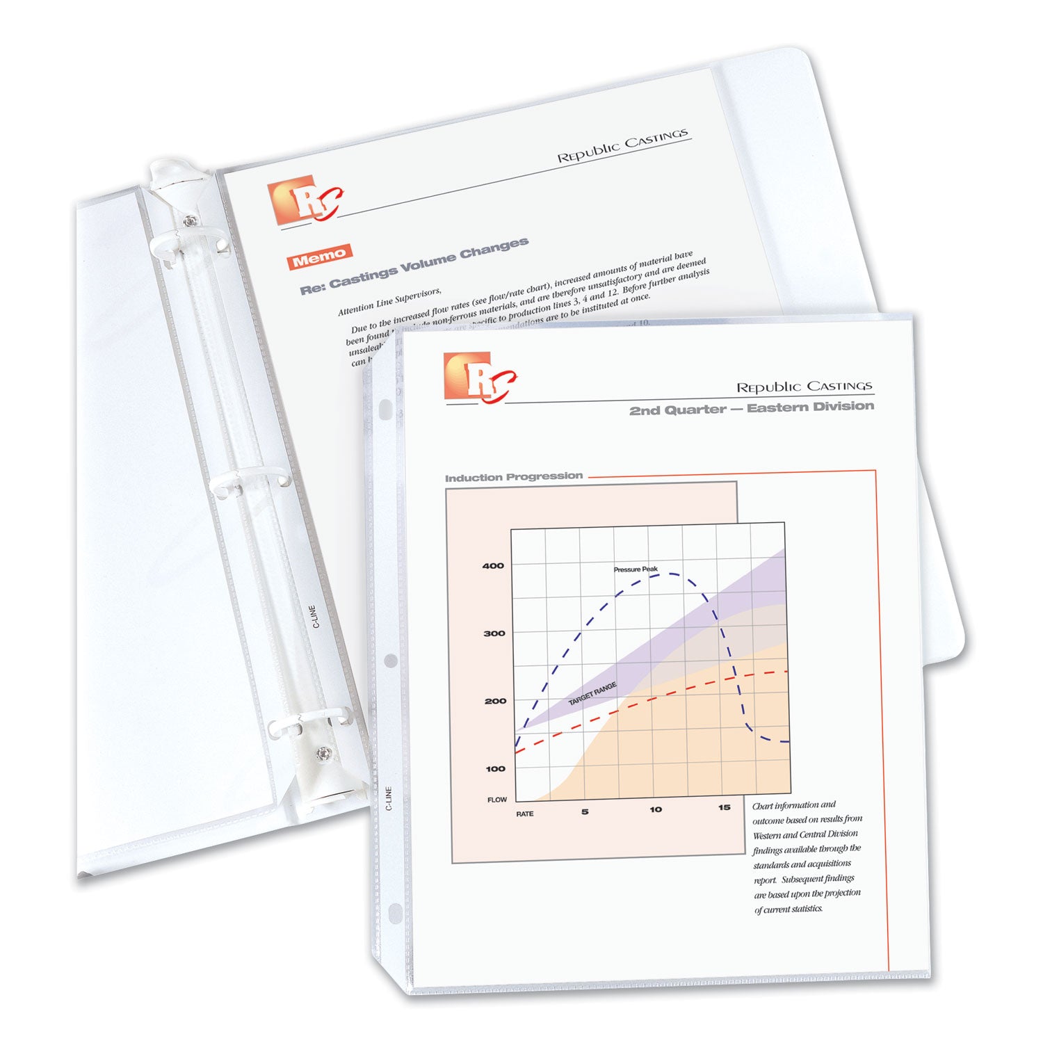 Standard Weight Polypropylene Sheet Protectors, Non-Glare, 2", 11 x 8.5, 100/Box