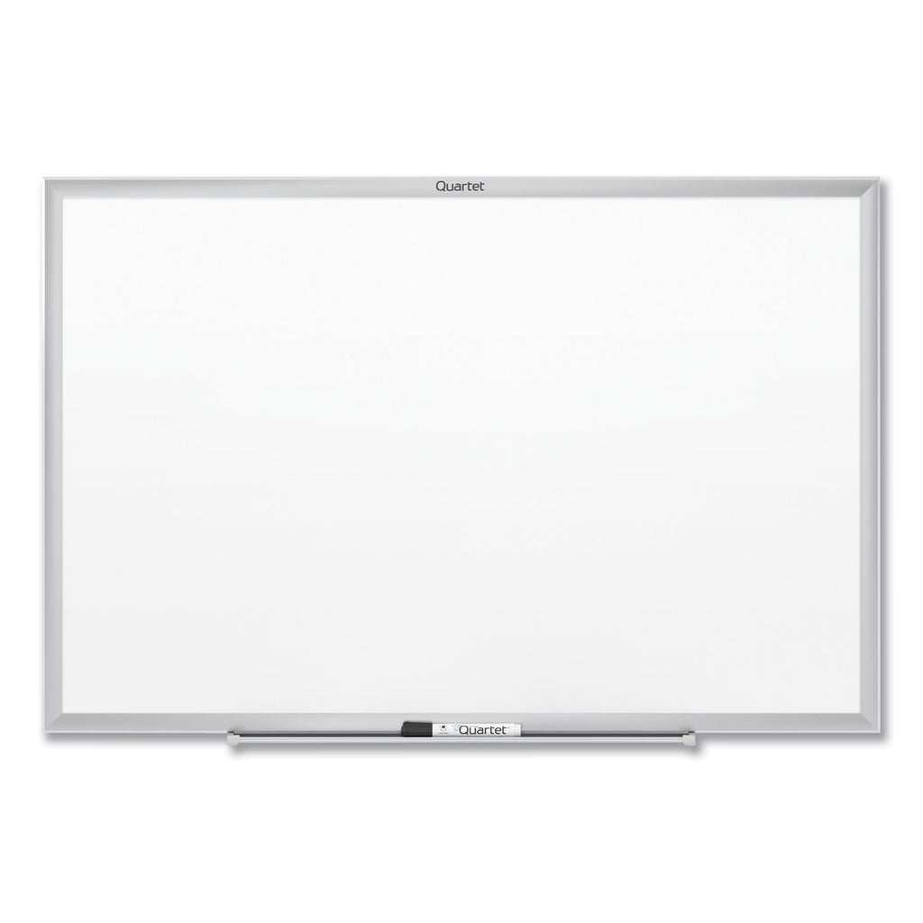 Classic Series Total Erase Dry Erase Boards, 72 x 48, White Surface, Silver Anodized Aluminum Frame - 