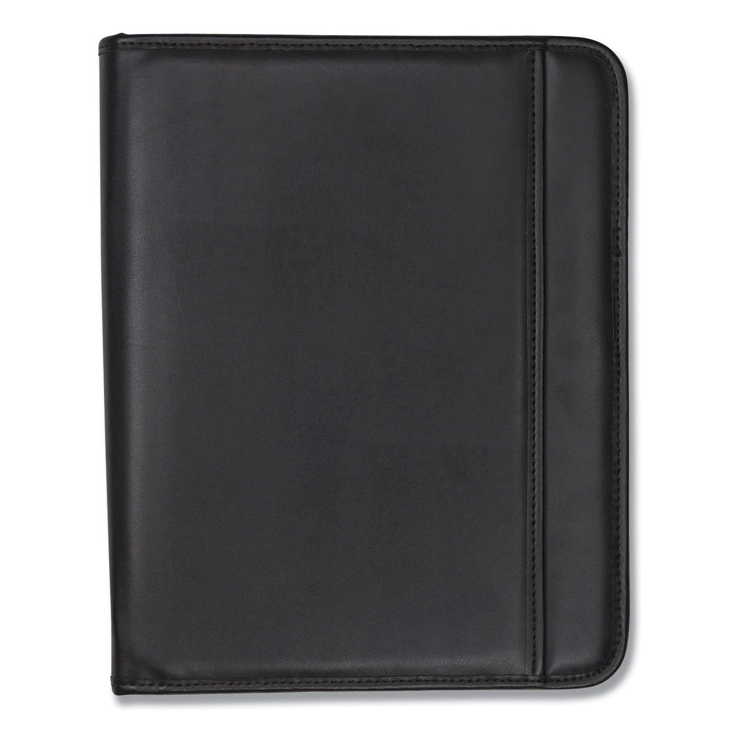 Professional Zippered Pad Holder, Pockets/Slots, Writing Pad, Black - 