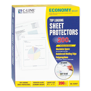 economy-weight-poly-sheet-protectors-reduced-glare-2-11-x-85-200-box_cli62067 - 3