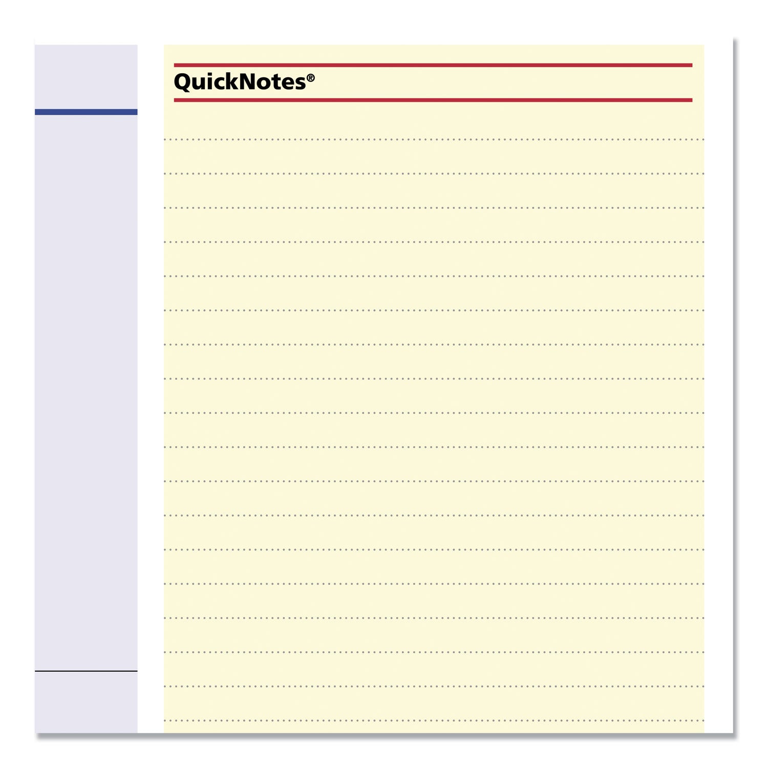 QuickNotes Mini Erasable Wall Planner, 16 x 12, White/Blue/Yellow Sheets, 12-Month (Jan to Dec): 2024