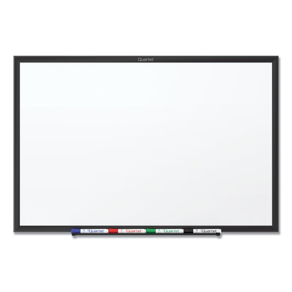 Classic Series Total Erase Dry Erase Boards, 36 x 24, White Surface, Black Aluminum Frame - 