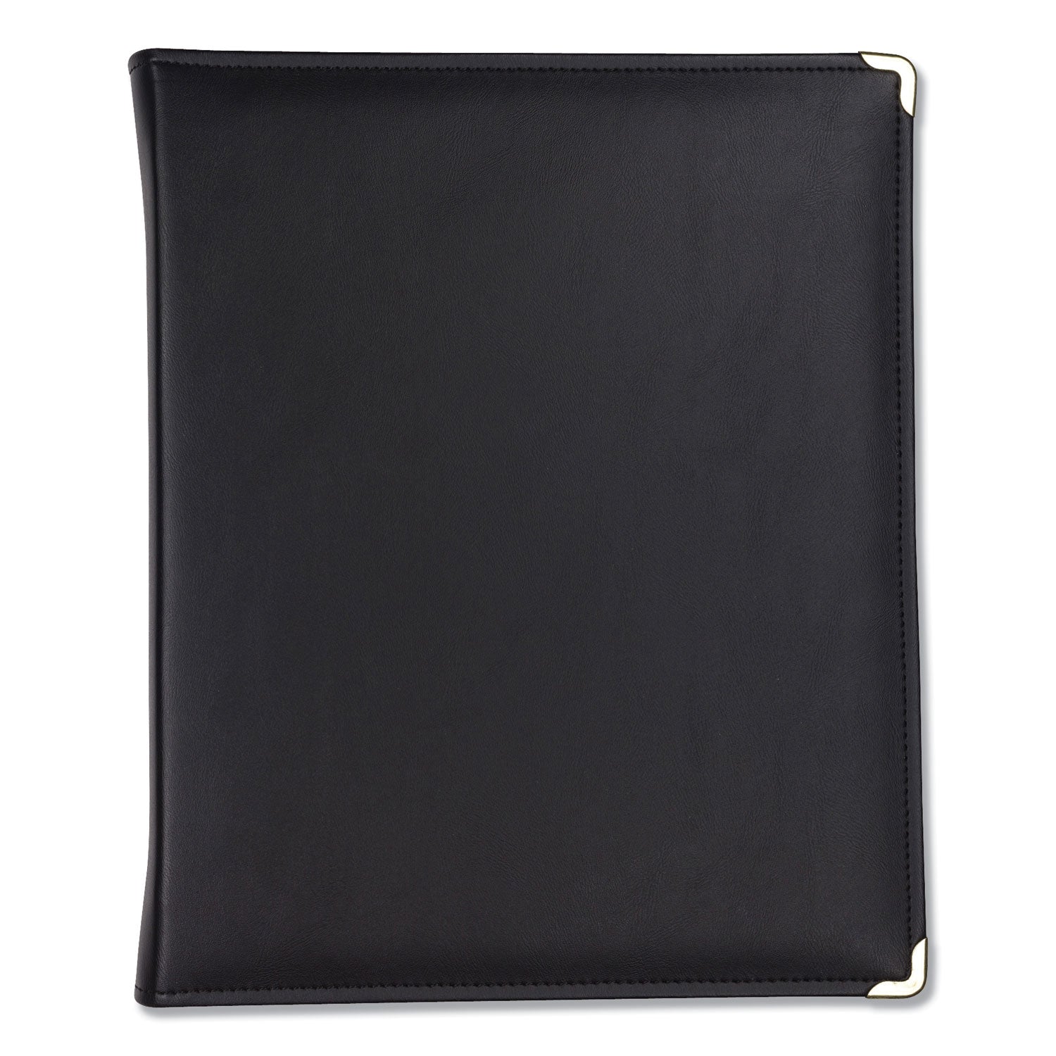 Classic Collection Zipper Ring Binder, 3 Rings, 1.5" Capacity, 11 x 8.5, Black - 