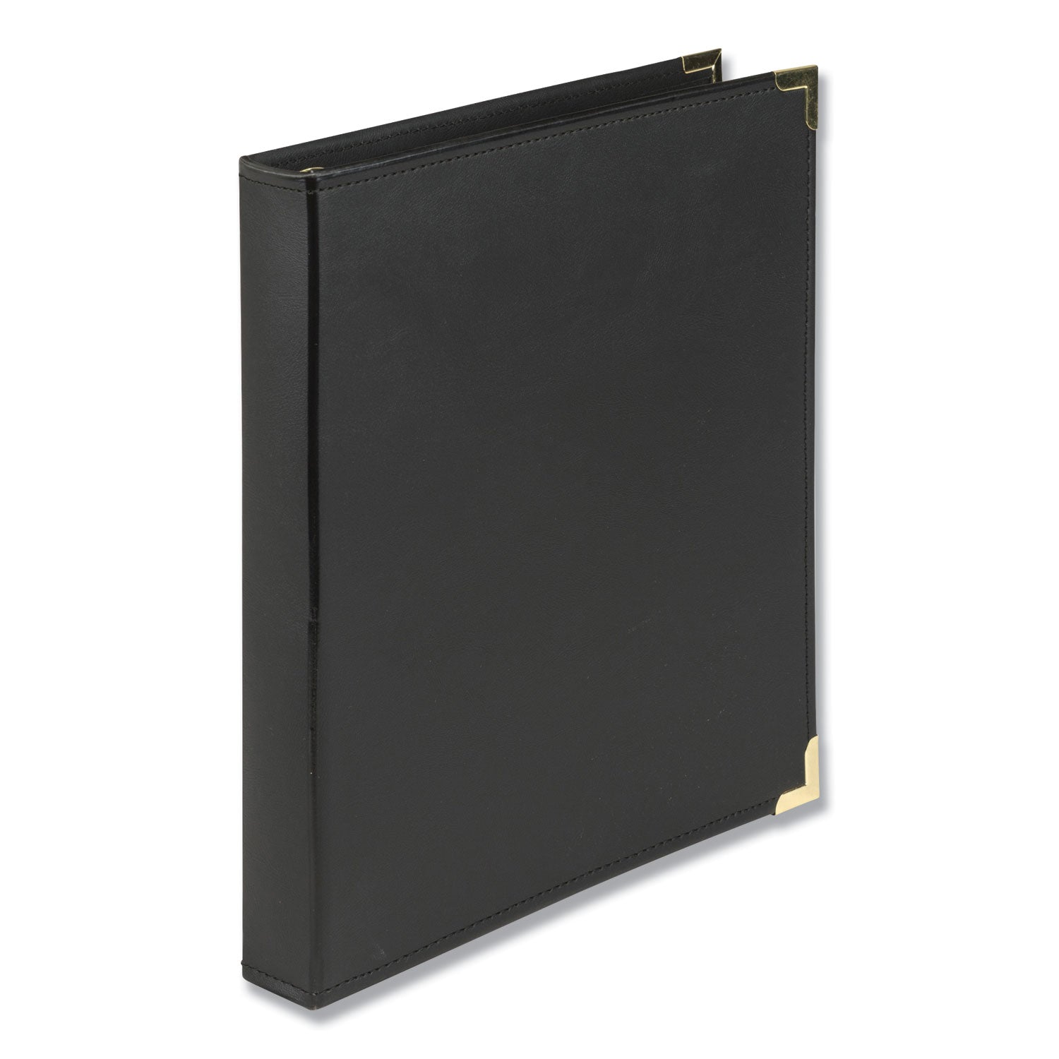 Classic Collection Ring Binder, 3 Rings, 1" Capacity, 11 x 8.5, Black - 