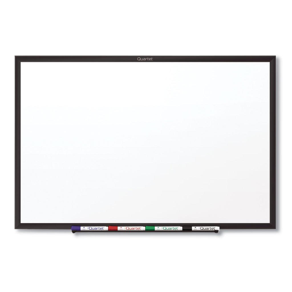 Classic Series Total Erase Dry Erase Boards, 60 x 36, White Surface, Black Aluminum Frame - 