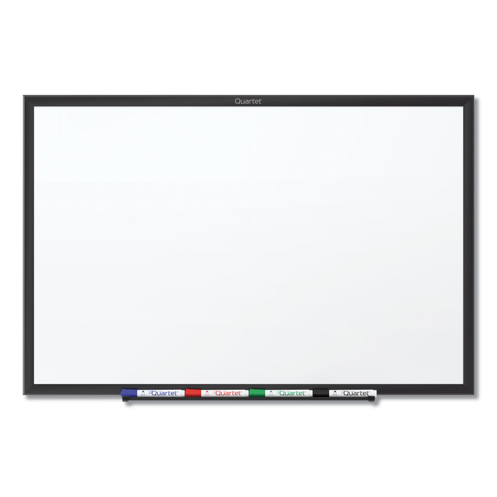 Classic Series Total Erase Dry Erase Boards, 72 x 48, White Surface, Black Aluminum Frame - 