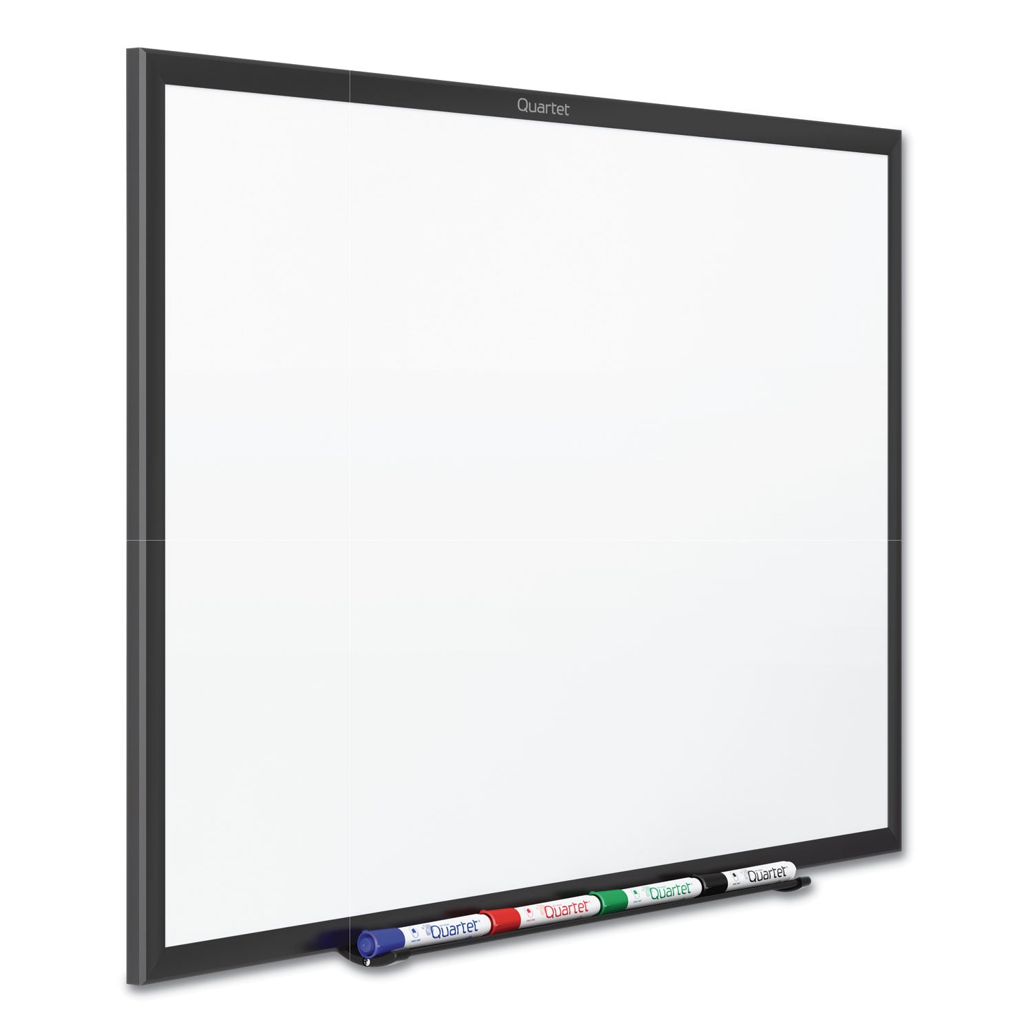 Classic Series Total Erase Dry Erase Boards, 96 x 48, White Surface, Black Aluminum Frame