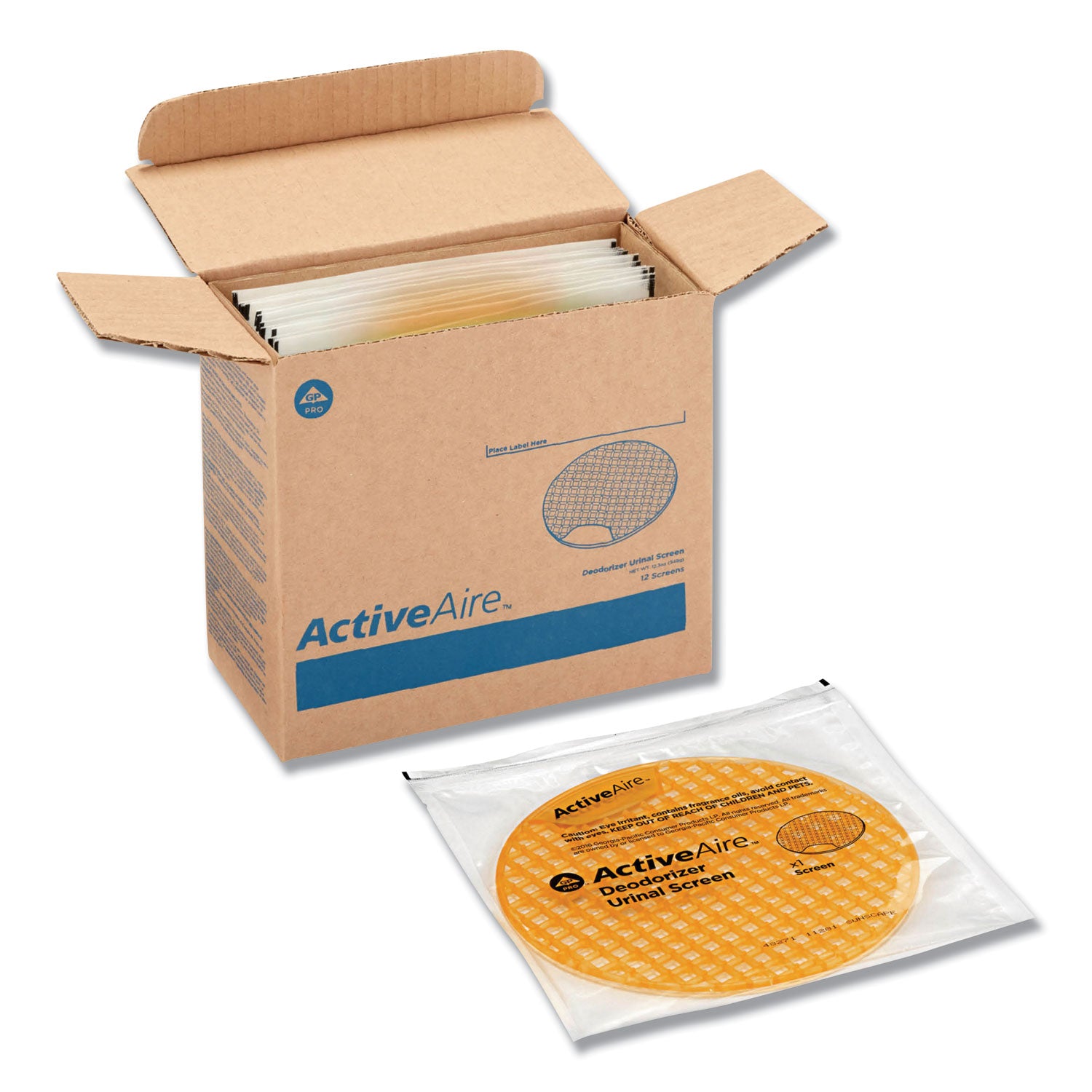 activeaire-deodorizer-urinal-screen-sunscape-mango-scent-orange-12-carton_gpc48271 - 1