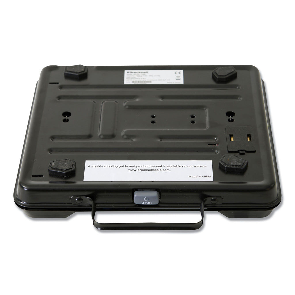 Portable Electronic Utility Bench Scale, 250 lb Capacity, 12.5 x 10.95 x 2.2 Platform - 
