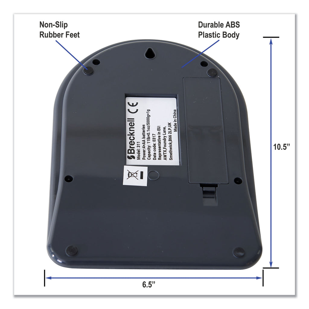 Model 311 -- 11 lb. Postal/Shipping Scale, Round Platform, 6" dia - 