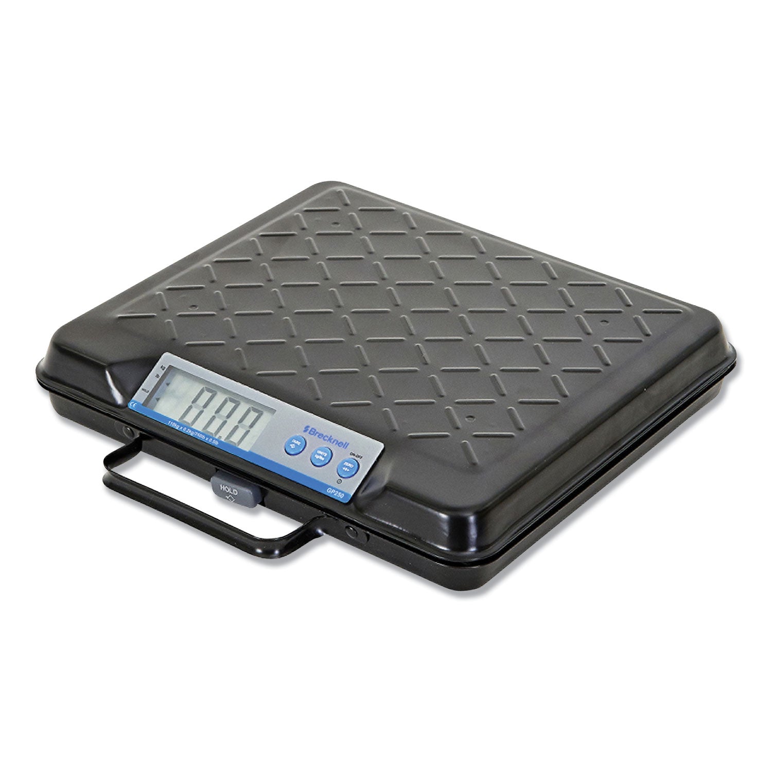 Portable Electronic Utility Bench Scale, 100 lb Capacity, 12.5 x 10.95 x 2.2 Platform - 